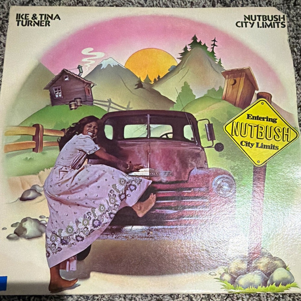Ike & Tina Turner Nutbush City Limits 12" Vinyl LP UA-LA180-F 1973 33 RPM Stereo